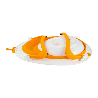 Babybadje - 2 in 1 Opvouwbaar - Compact - kinderbad - Oranje